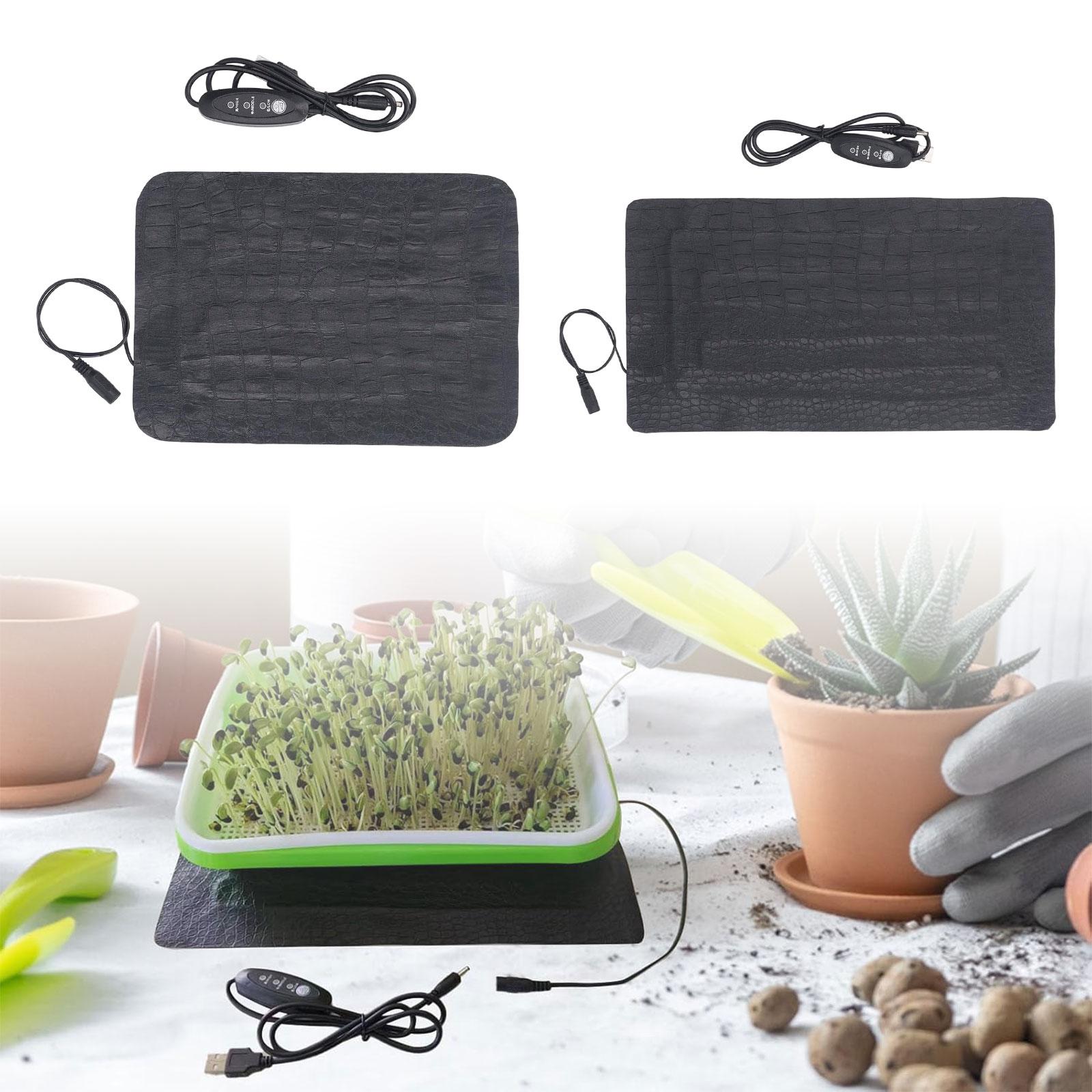 묘목 가열 매트, 식물 히트 패드, 세 가지 온도 설정 - Seedling Heat Mat 리뷰 및 가격