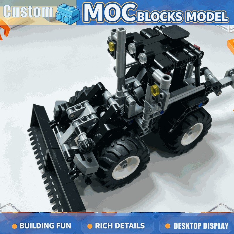 628개 부품으로 구성된 MOC 농장 트랙터 모델 조립 - Agriculture Farming Education 리뷰 및 가격
